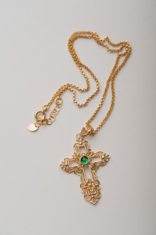 Collier Croix Espérance