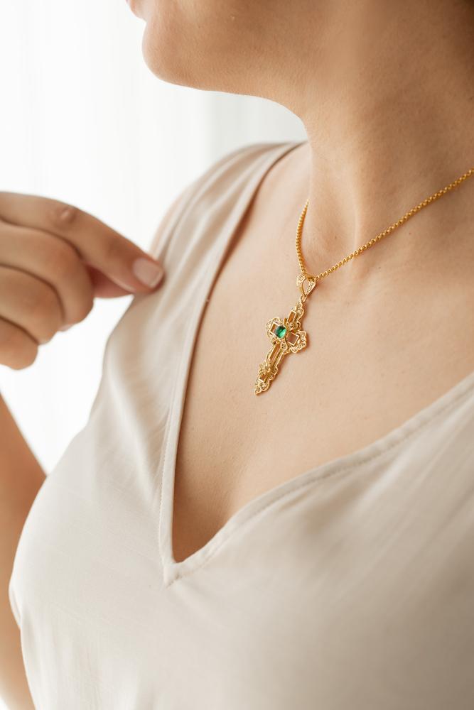 Collier Croix Espérance